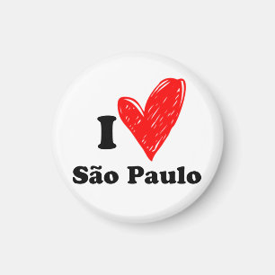 Ik hou van São Paulo Magneet