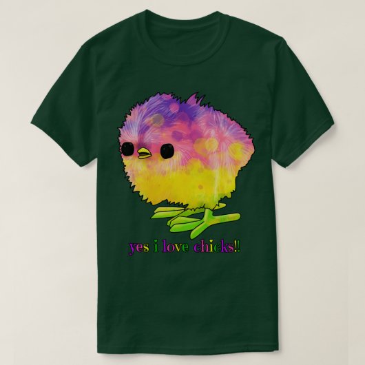 Ik hou van sapphic kuikens t-shirt (Design voorkant)