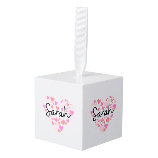 Ik hou van Sarah Decoratie (Voorkant hoekig)