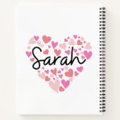 Ik hou van Sarah Notitieboek (Achterkant)
