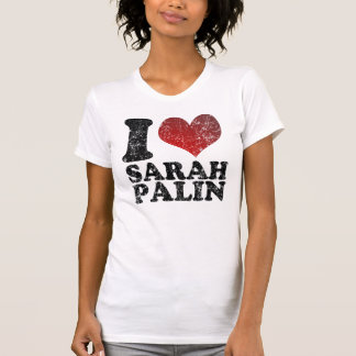 Ik hou van Sarah Palin t shirten T-shirt