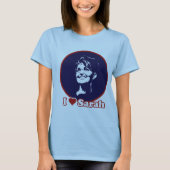 Ik hou van Sarah T-shirt (Voorkant)