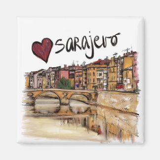 Ik hou van Sarajevo Magneet
