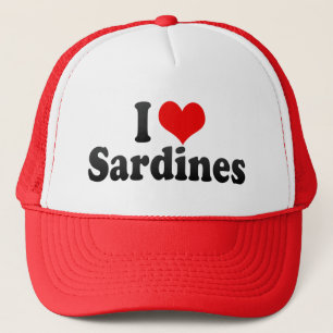 Ik hou van Sardines Trucker Pet
