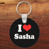 Ik hou van SASHA.png Sleutelhanger (Voorkant)