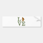 Ik hou van Sasquatch Bumpersticker (Voorkant)