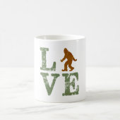 Ik hou van Sasquatch Koffiemok (Center)