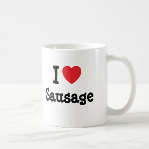 Ik hou van Saushart T-Shirt Koffiemok