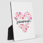 Ik hou van Savannah Fotoplaat (Zijkant)