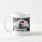 Ik hou van Savannah Ga. Koffiemok (Links)