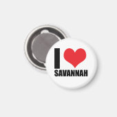 Ik hou van Savannah Magneet (Voorkant / Achterkant)