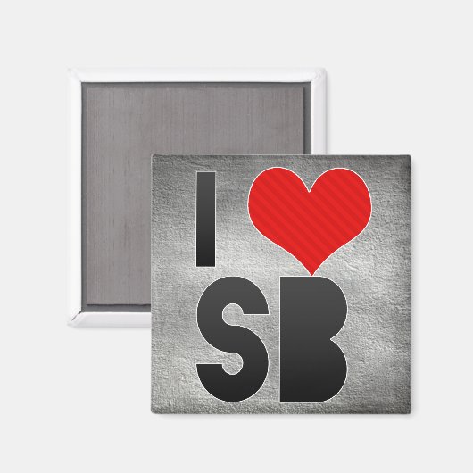 Ik hou van SB Magneet (Voorkant / Achterkant)