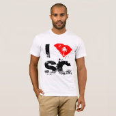 Ik hou van SC T-shirt (Voorkant volledig)