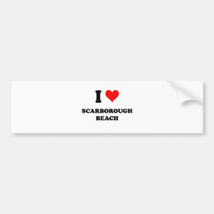 Ik hou van Scarborough Beach Maine Bumpersticker