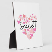 Ik hou van Scarlett Fotoplaat (Zijkant)