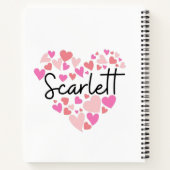 Ik hou van Scarlett Notitieboek (Achterkant)