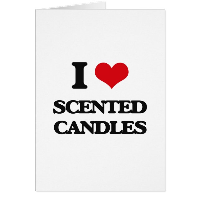 Ik hou van Scented Candles (Voorkant)