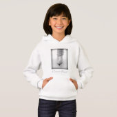"Ik hou van Schaats!" Hoodie Sweatshirt (Voorkant volledig)