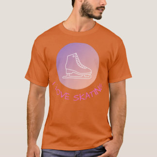 Ik hou van schaatsen 2 t-shirt