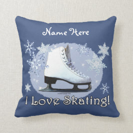Ik hou van schaatsen! kussen