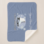 Ik hou van schaatsen! sherpa deken (Voorkant)