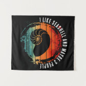 IK HOU VAN SCHELP EN MISSCHIEN 3 MENSEN WANDKLEED (Voorkant (horizontaal))