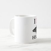 Ik hou van schelvis koffiemok (Voorkant links)