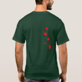 Ik hou van schildbal t-shirt (Achterkant)