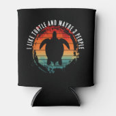 IK HOU VAN SCHILDPAD EN MISSCHIEN 3 MENSEN BLIKJESKOELER (Voorkant)