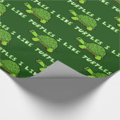 Ik hou van schildpadden cadeaupapier (Hoek)