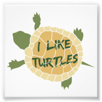 Ik hou van schildpadden