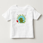Ik hou van schildpadden  kinder shirts (Voorkant)