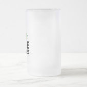 Ik hou van schildpadden matglas bierpul (Center)