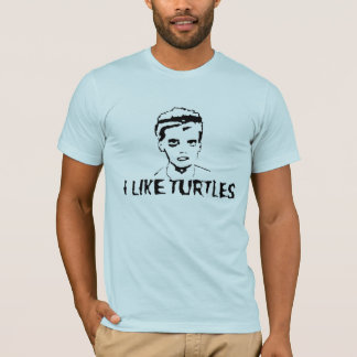 ik hou van schildpadden t-shirt