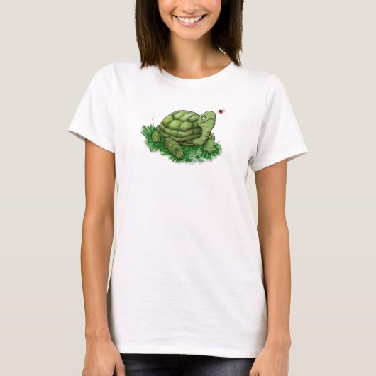 Ik hou van schildpadden t-shirt (Voorkant)