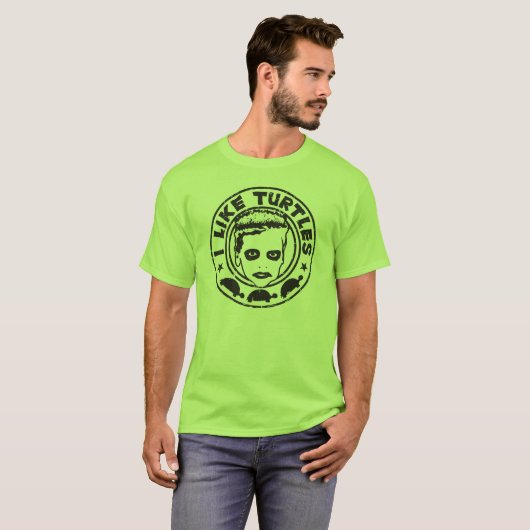 Ik hou van schildpadden! t-shirt (Voorkant volledig)