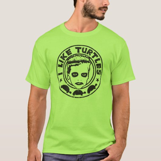 Ik hou van schildpadden! t-shirt (Voorkant)