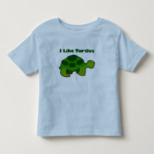 Ik hou van schildpadden - Toddler Fine Jersey T-Sh Kinder Shirts