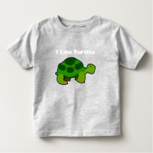Ik hou van schildpadden - Toddler Fine Jersey T-Sh