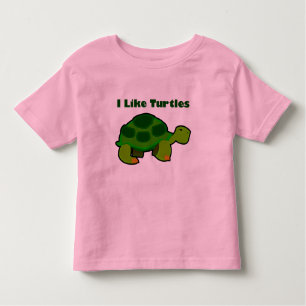 Ik hou van schildpadden - Toddler Fine Jersey T-Sh Kinder Shirts