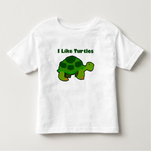 Ik hou van schildpadden - Toddler Fine Jersey T-Sh Kinder Shirts