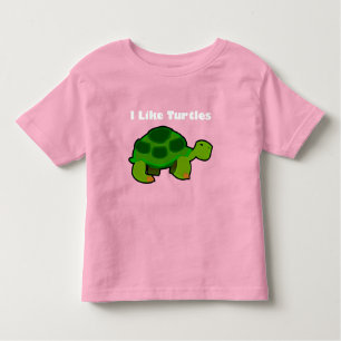 Ik hou van schildpadden - Toddler Fine Jersey T-Sh Kinder Shirts