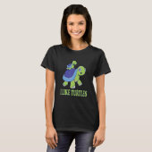 Ik hou van schildpadschildpadschildpadden van mama t-shirt (Voorkant volledig)