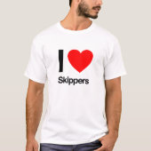 Ik hou van schippers t-shirt (Voorkant)