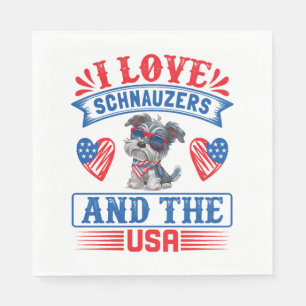 Ik hou van Schnauzers en de VS Servet