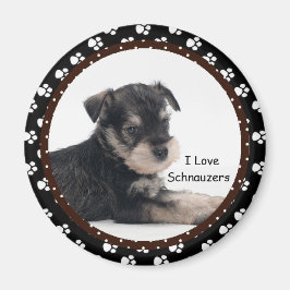 Ik hou van Schnauzers Magnet