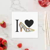 Ik hou van schoenen servet (Insitu)