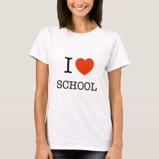 Ik hou van scholier/leraar cadeautje t-shirt