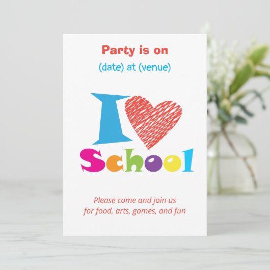 Ik hou van school. Afstudeeranimatie terug naar sc Kaart (Staand voorkant)