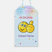 Ik hou van school. Afstuderen, terug naar school C Cadeaulabel (Achterkant)